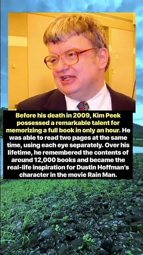The True Story of Genius Kim Peek That Inspired the Film Rain Man