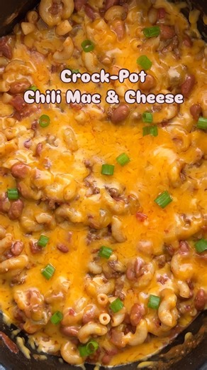 32K views · 238 reactions | Slow Cooker Chili Mac And Cheese Recipe: https://fitslowcookerqueen.com/slow-cooker-chili-mac-and-cheese/ | Shannon Epstein - Fit Slow Cooker Queen | Facebook
