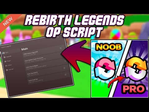 [NEW] Rebirth Legends OP Script (2025) PASTEBIN
