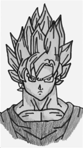 Goku Drawing #dragonball #anime #goku #bulma #shorts #drawing #viral #songoku #sketch #art #animeart