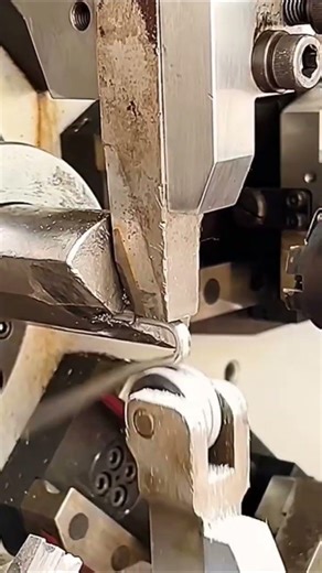 Metal Spring Clips Manufacturing Process – High-Speed Precision Stamping #MetalWorking