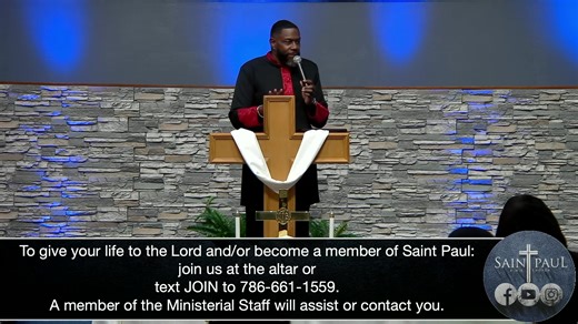 Saint Paul AME Church is a ministry changing the world, one person at a time! PLEASE SHARE our page and thank you for joining Saint Paul AME Church in Miami, FL. You can attach a financial gift to this anointing by giving a tithe, offering or sowing a seed into this ministry. Website: www.spcmiami.org and click DONATE Givelify App: https://giv.li/2ia05c Text2Give: Text 305-783-2760 and ($amount) Cash App: $StPaulMiami Zelle: giving@spcmiami.org | Saint Paul AME Church