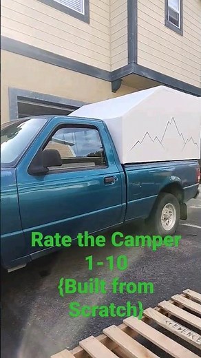 DIY TRUCK CAMPER SHELL