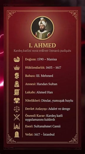 Kardeş Katlini Bitiren Padişah: I. Ahmed 👑 #shorts #osmanlı