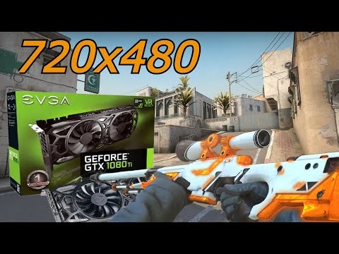 720x480 GTX 1080 TI 11 GB 2025 CS2 TEST