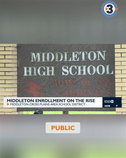 A report suggests Wisconsin public schools are losing 80,000 students statewide, but Middleton-Cross Plains is a destination district attracting new families. #WisconsinSchools #Education #MCPASD #Education #BacktoSchool