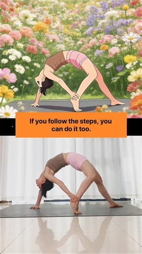 Master the Advanced Wild Thing Pose 🔥 | Next-Level Backbend Challenge.#shorts #yoga #viral #fitness