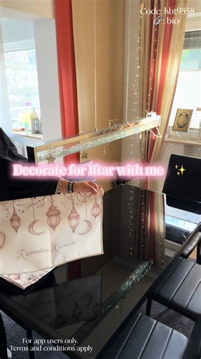 AD | Ramadan decoration ✨🌙🤍 @@shoptemu_de@@Temu 🔍 kbt9558 in the Temu app or click this 🔗: https://app.temu.com/k/e0f0v4429gv 🎁 Grab exklusive deal! New app users only. T&Cs apply. ##temu##temugermany##temudeutschland##discount##ramadan
