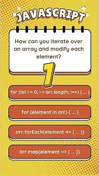 JavaScript Quiz - Intermediate 1 - Test your knowledge with these 5 quick questions