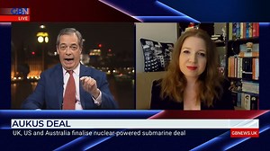 'This had to happen because the rise of China - the authoritarian, communist force had to be dealt with.' Alexandra Marshall, from Spectator Australia, joins Nigel Farage to discuss the Aukus Deal, as the UK, US and Australia are to finalise a nuclear-powered submarine deal. 📺 Freeview 236, Sky 512, Virgin 604 🖥 GB News on YouTube https://bit.ly/3vAYaw0 | GB News