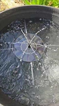 HOW TO MAKE AN OUTDOOR SOLAR WATER FOUNTAIN | WALMART