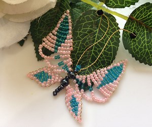 Butterfly Making | DIY Beaded Butterfly|