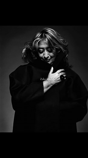 The legendary Zaha Hadid and her Art. #zahahadid #architecturedesign #interiordesign #architecture #architect