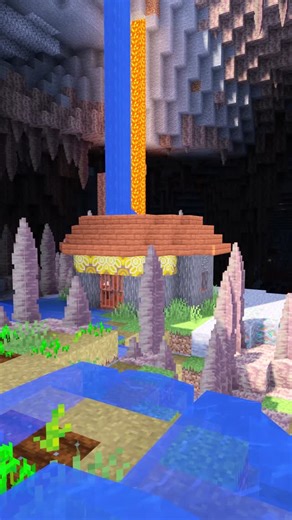 akirby80 - Minecraft Seeds on Instagram: "Dripstone Village - Minecraft 1.21.10 Java Edition Seed"