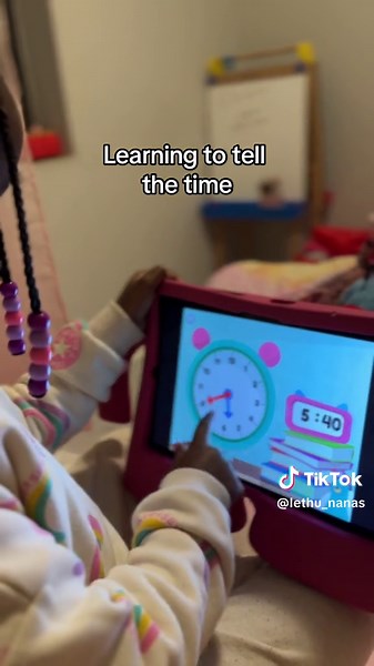 Learn to Tell Time with a Fun Clock App