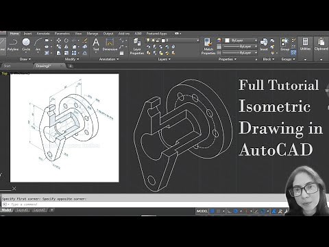Full Tutorial - Isometric Drawing in AutoCAD