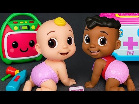 19 Minutes Satisfying with Unboxing COCOMELON Doctor Set, Doctor First Aid ASMR | Fun Review Toys