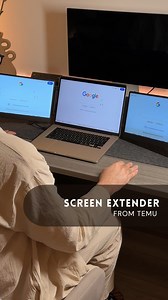 70K views · 18 reactions | ➡️ Comment “screen” & I’ll DM you the link!  (Must be following before commenting for link to send) ➡️ Or search my code  dzs3798 on the Temu App to get the lightning deals！ TEMU New App Users ONLY!! #Temu #shoptemu #temufinds #gadget #tech #monitor | Tony Ray Carter | Facebook