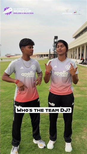 Pointing fingers and spilling tea: Kranti Gaud & Nandni Sharma edition! | #T20WorldCup