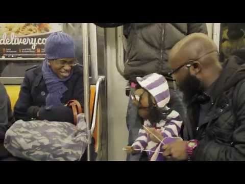 Watch this ★★amazing★★ talking puppet (subway ventriloquist)
