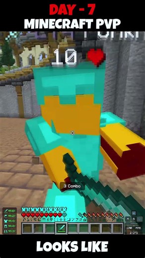 Started Cooking Sword 'Denzo vs lt4'... (Day 7) ⚔️ #Minecraft