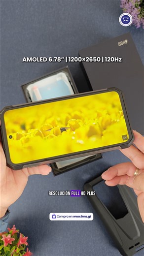 📱 8849 Tank 4 5G – Potencia brutal con proyector integrado. 🎥⚡ Diseñado para quienes trabajan o viajan sin parar: con batería gigante y un proyector que convierte cualquier lugar en tu oficina o sala de cine. 💵 A tan solo Q4,949 ⚙️ MediaTek Dimensity 7300 (4nm) – Rendimiento avanzado con conectividad 5G, ideal para gaming, trabajo o streaming sin interrupciones. 💾 Hasta 24GB RAM (12 12 virtual) 512GB ALM – Fluidez total y espacio suficiente para películas o archivos de trabajo. 🖥️ Pantalla 