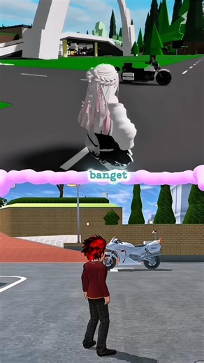 Motor Polisi Roblox vs Sakura 🚔 Mana Lebih Keren? #roblox #sakuraschoolsimulator