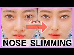 3 mins!! Reshape, Sharpen and Slim Down Fat Nose with this Massage!