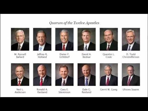 Learn the LDS 12 Apostles in an easy way