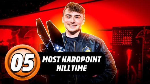 5 most hardpoint hill time in COD history