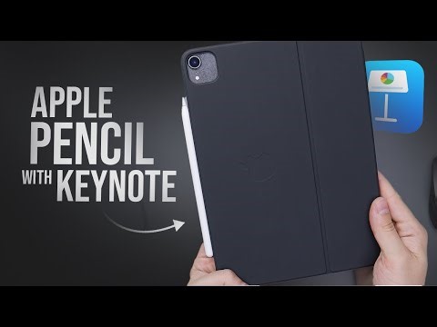 How to Use Apple Pencil in Keynote on iPad (tutorial)
