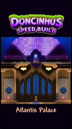 Atlantis 🔱 | Underwater Base | Terraria Speed build