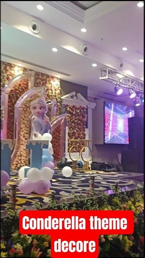 cinderella theme decoration||cinderella theme balloon decore||cinderella theme ideas||#cinderella