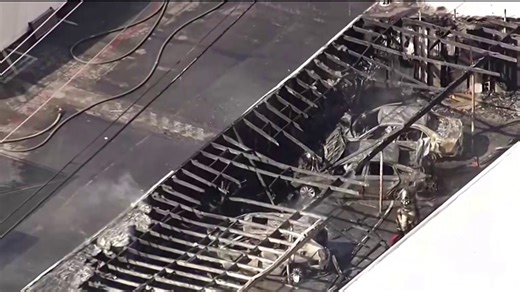 A two-alarm blaze that started in a carport displaced 60 residents from a Campbell apartment complex: http://nbcbay.com/YuokUpI | NBC Bay Area