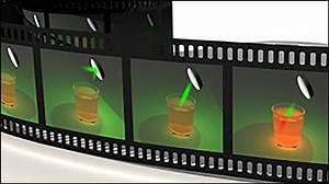 A camera capable of shooting 100 billion frames per second and also capable of shooting light flight