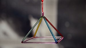 Watch rainbow color pyramid on Amazon Live
