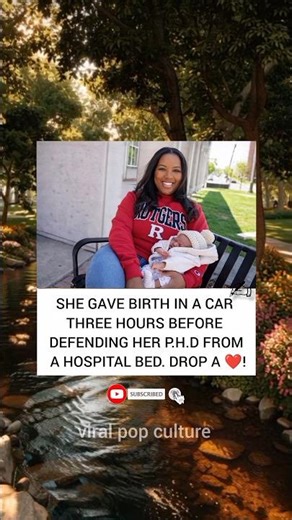 From Childbirth to PhD Defense in 3 Hours! 🎓👶 #Shorts