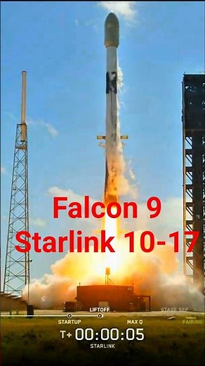 Falcon 9 - Starlink 10-17 - 19Oct2025 🚀