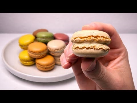 ASMR | Eating French Macarons (Up Close Eating & Mouth Sounds)