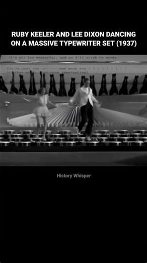 Typewriter dance 1937