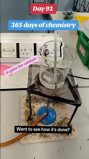 Day 91 - 365 days of chemistry - Transition metal catalysis #stem #science