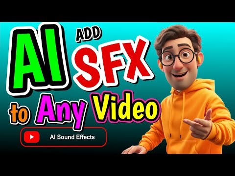 This AI Adds Perfect Sound Effects to Your Videos - Beginner's Giude