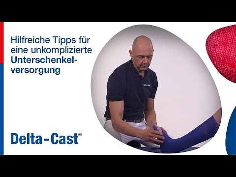 Applying a lower leg splint with Dynacast® Prelude