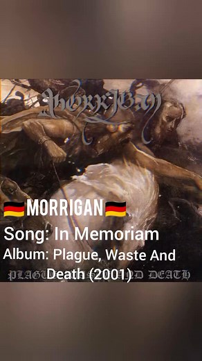 1.7K views · 40 reactions | Morrigan - In Memoriam Album: Plague, Waste And Death (2001) | Metal Nation | Facebook