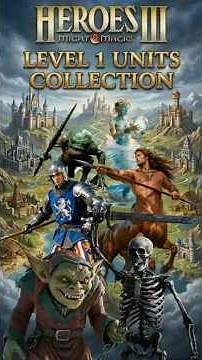 Heroes3 All Level 1 Units Collection #homm3 #heroes3 #heroesofmightandmagiciii