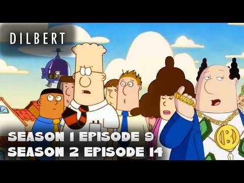 Y2K & More | Dilbert | DOUBLE EPISODE | S1E9 | S2E14 | Throwback Toons