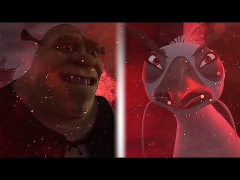Shrek vs Lord Shen Full Fight ( F**king epic brutal)