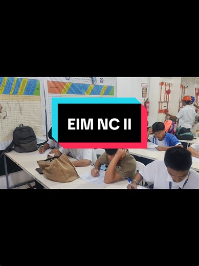 EIM NC II Waiting for National Assessment sana maka pasa kaung lahat at maging successful sa bubay. #electrical #elctrician #eim #electricalwiring #electricaltraining
