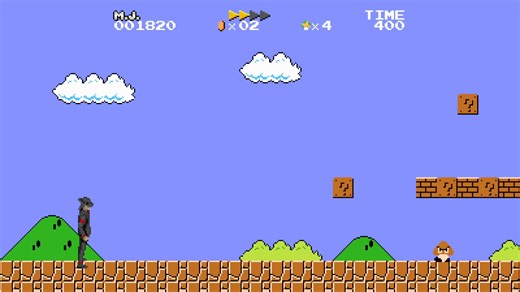 Michael Jackson in Super Mario Brothers. This is such a fun to play and funny crossover . #retrogame #retrogaming #gamingcommunity #gamingvideos #nostalgia | TedPlays