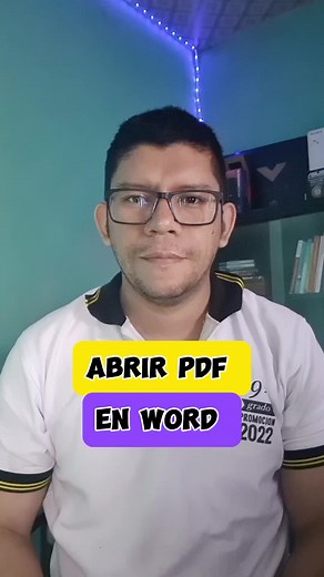 cómo abrir un PDF en Word #windows #tutorial #tips #ordenador #word #pc